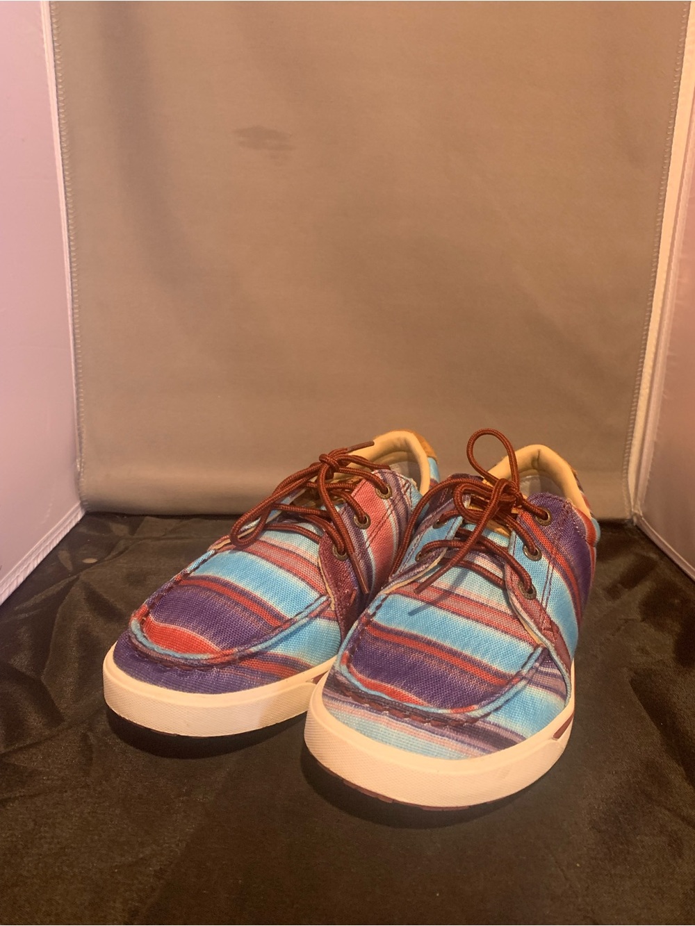 Women’s Twisted X Hooey Loper Loafer Kicks in Serape Style